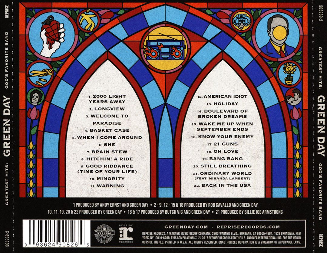 Greatest Hits: God's Favorite Band [Clean Version] cover art