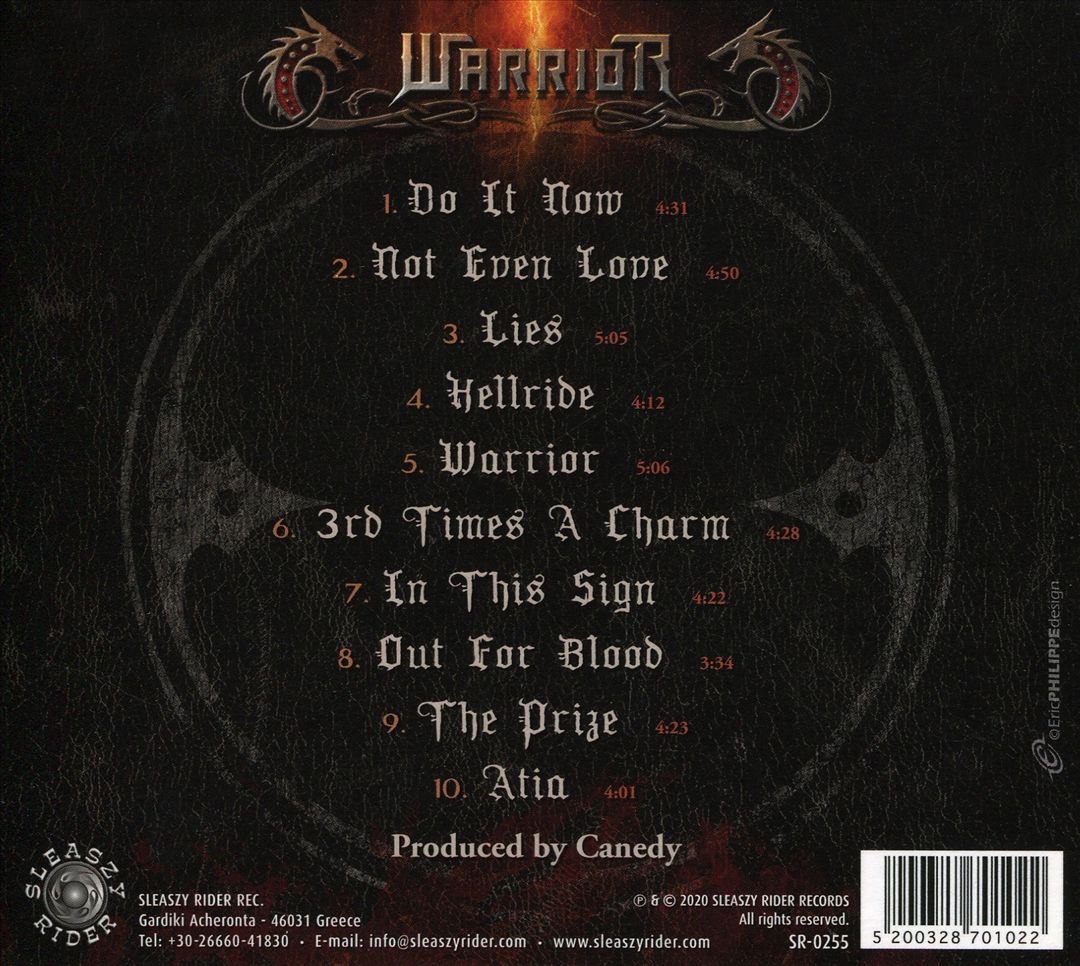 Warrior cover art