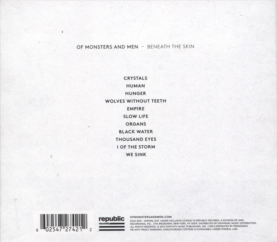 Beneath the Skin cover art