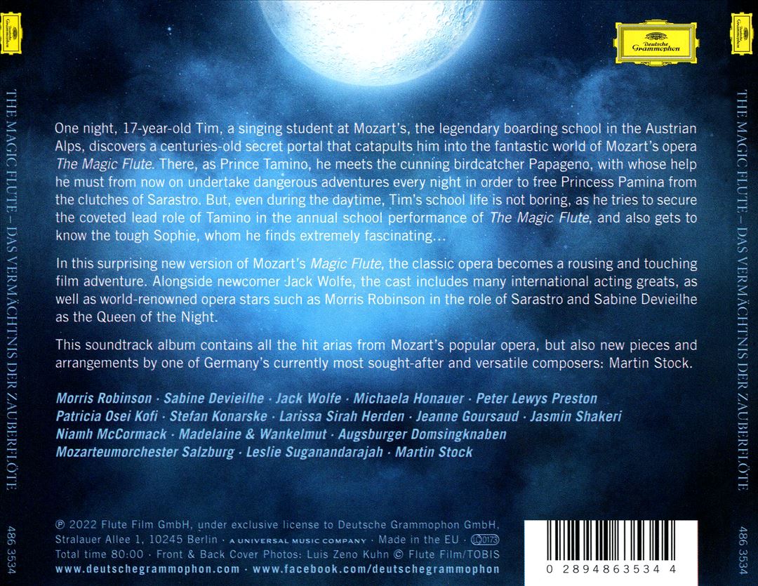 Magic Flute: Das Vermächtnis der Zauberflöte [Original Motion Picture Soundtrack] cover art
