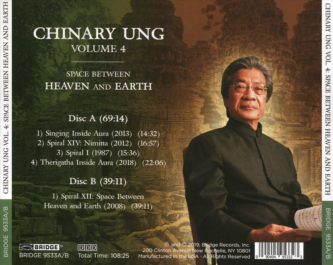 Chinary Ung, Vol. 4: Space Between Heaven and Earth cover art