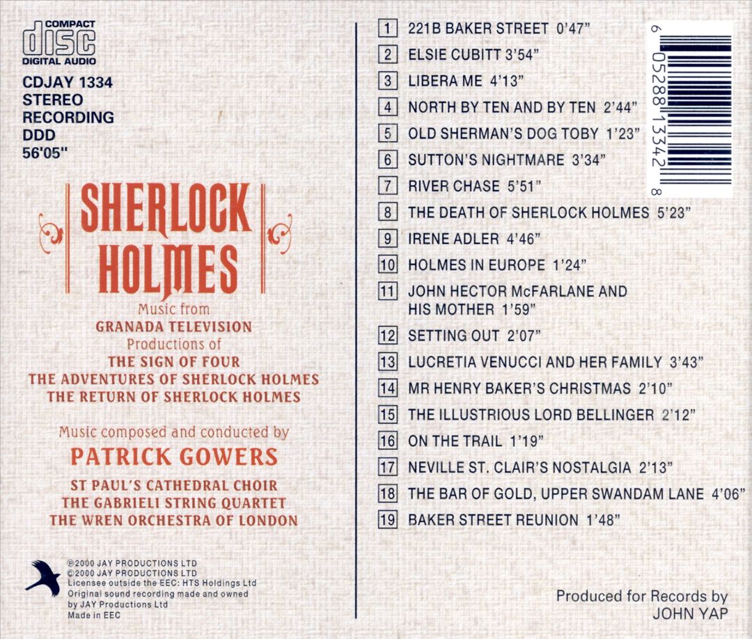 Sherlock Holmes: The Series cover art