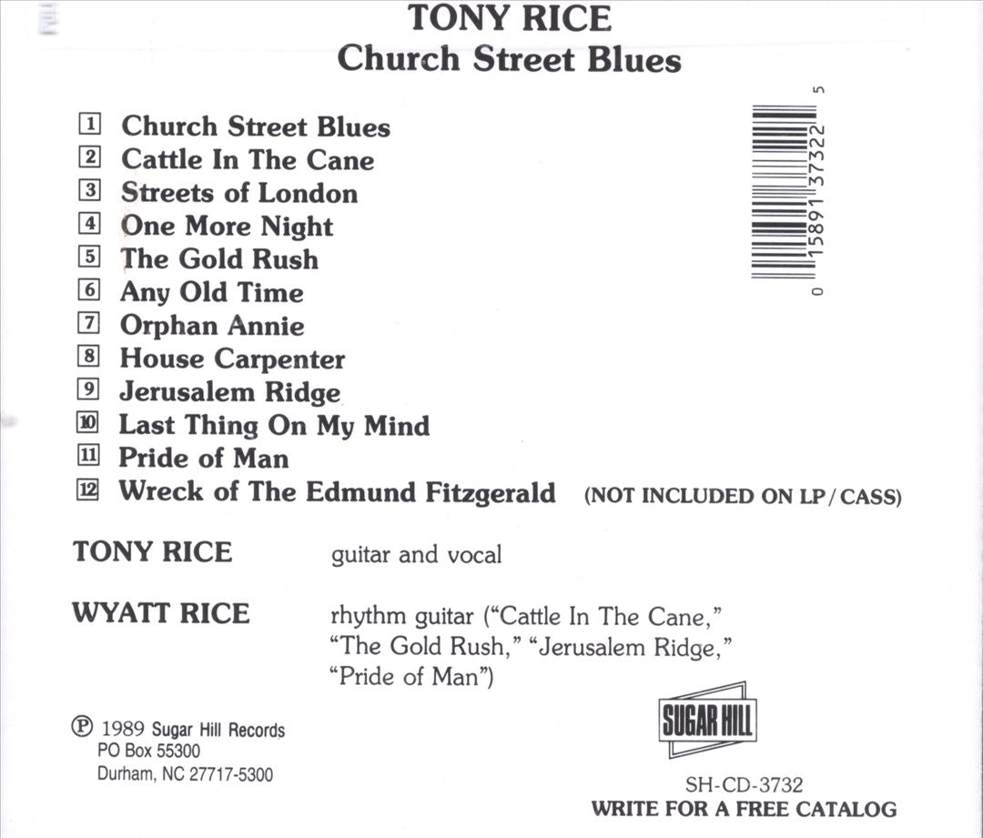 Church Street Blues cover art