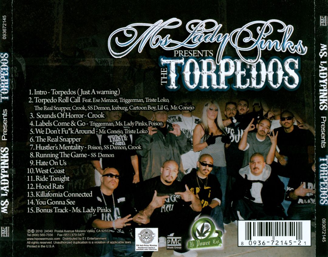 Ms. Lady Pinks Presents the Torpedos cover art