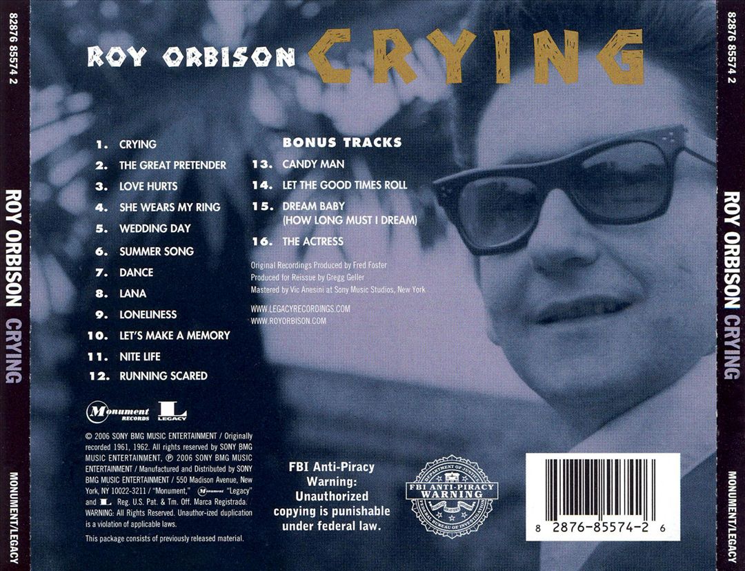 Crying [Bonus Tracks] cover art