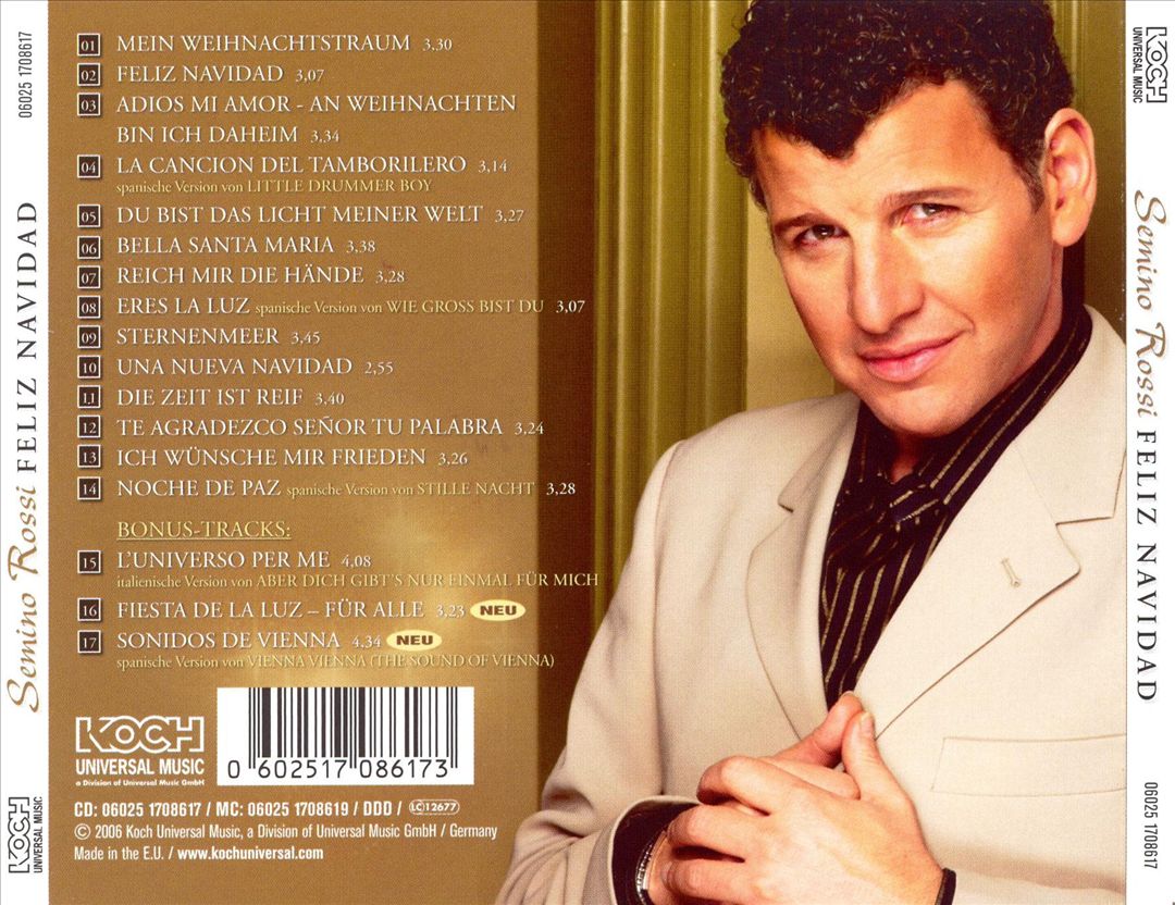 Feliz Navidad cover art