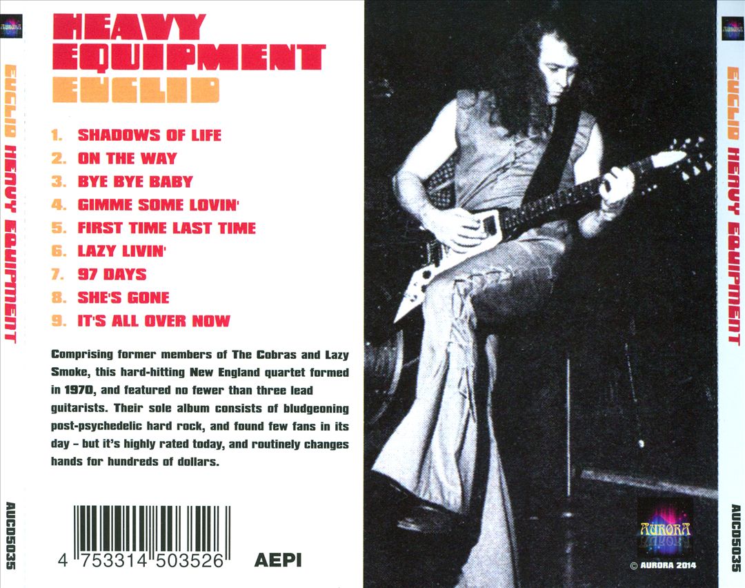 Heavy Equipment cover art