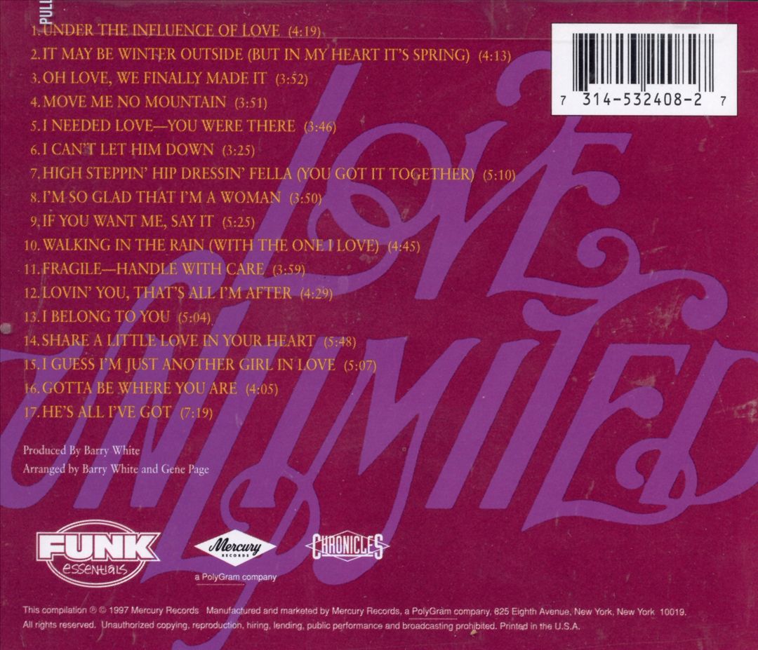 Best of Love Unlimited cover art