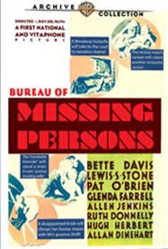 Bureau of Missing Persons cover art