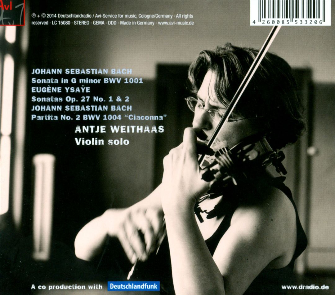 Bach & Ysaÿe, Vol. 1 cover art