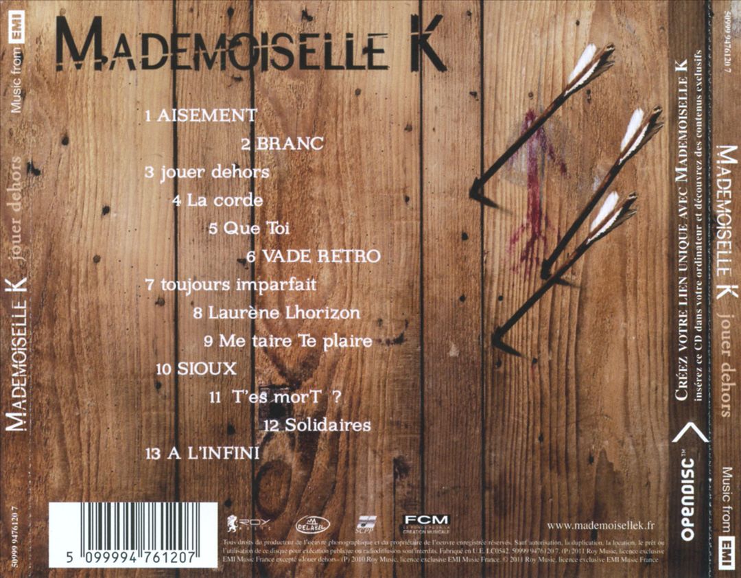Jouer Dehors cover art