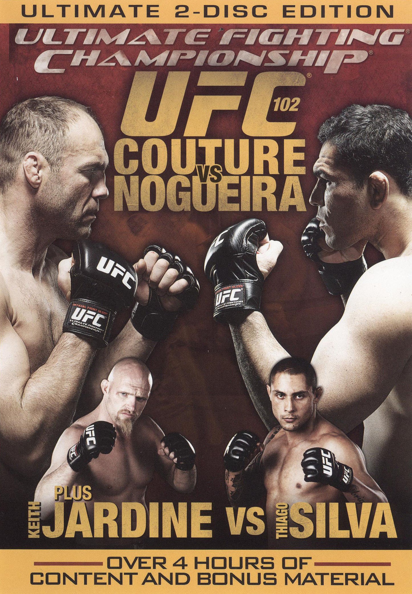 UFC 102: Couture vs. Nogueira [2 Discs] cover art