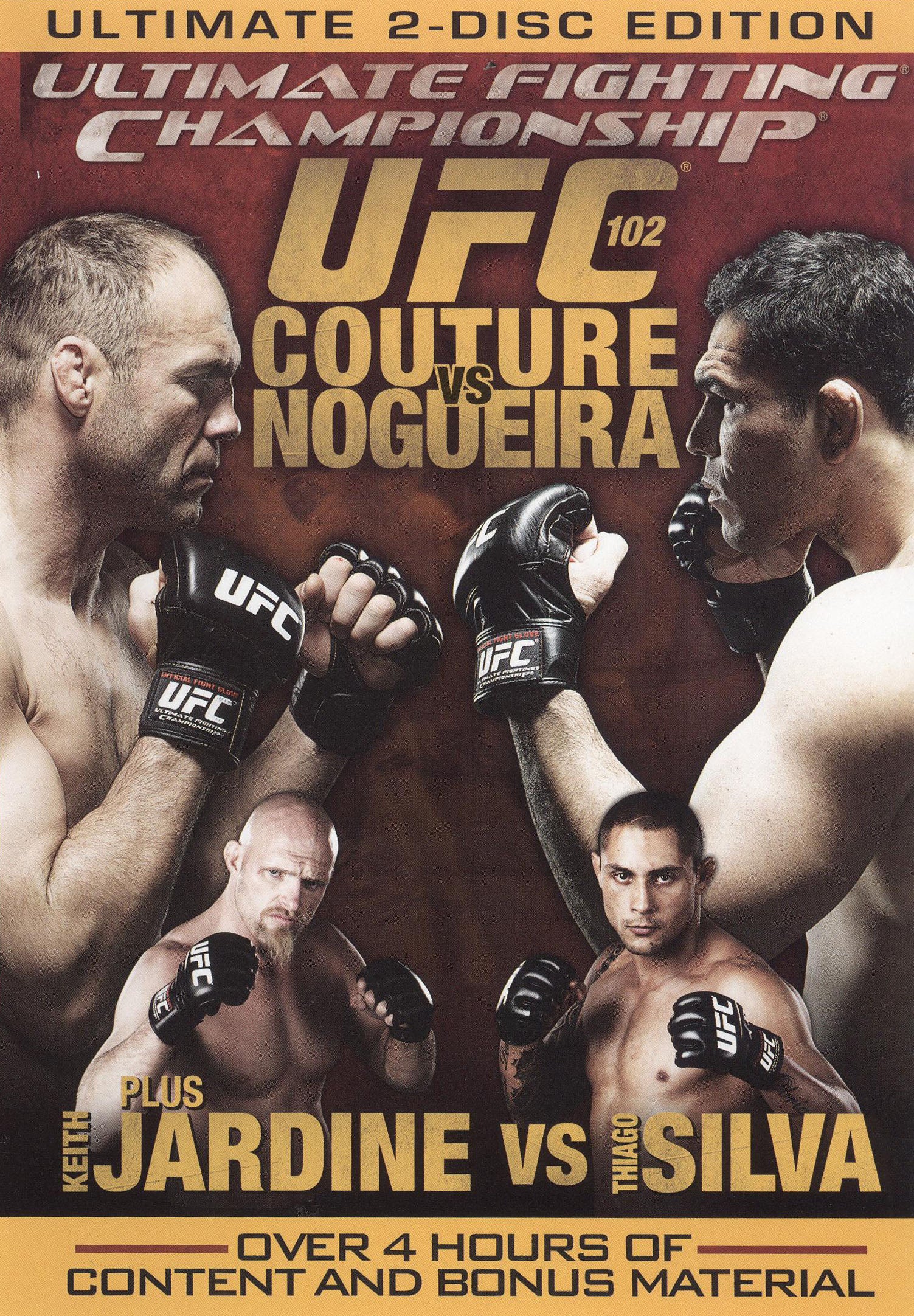 UFC 102: Couture vs. Nogueira [2 Discs] cover art