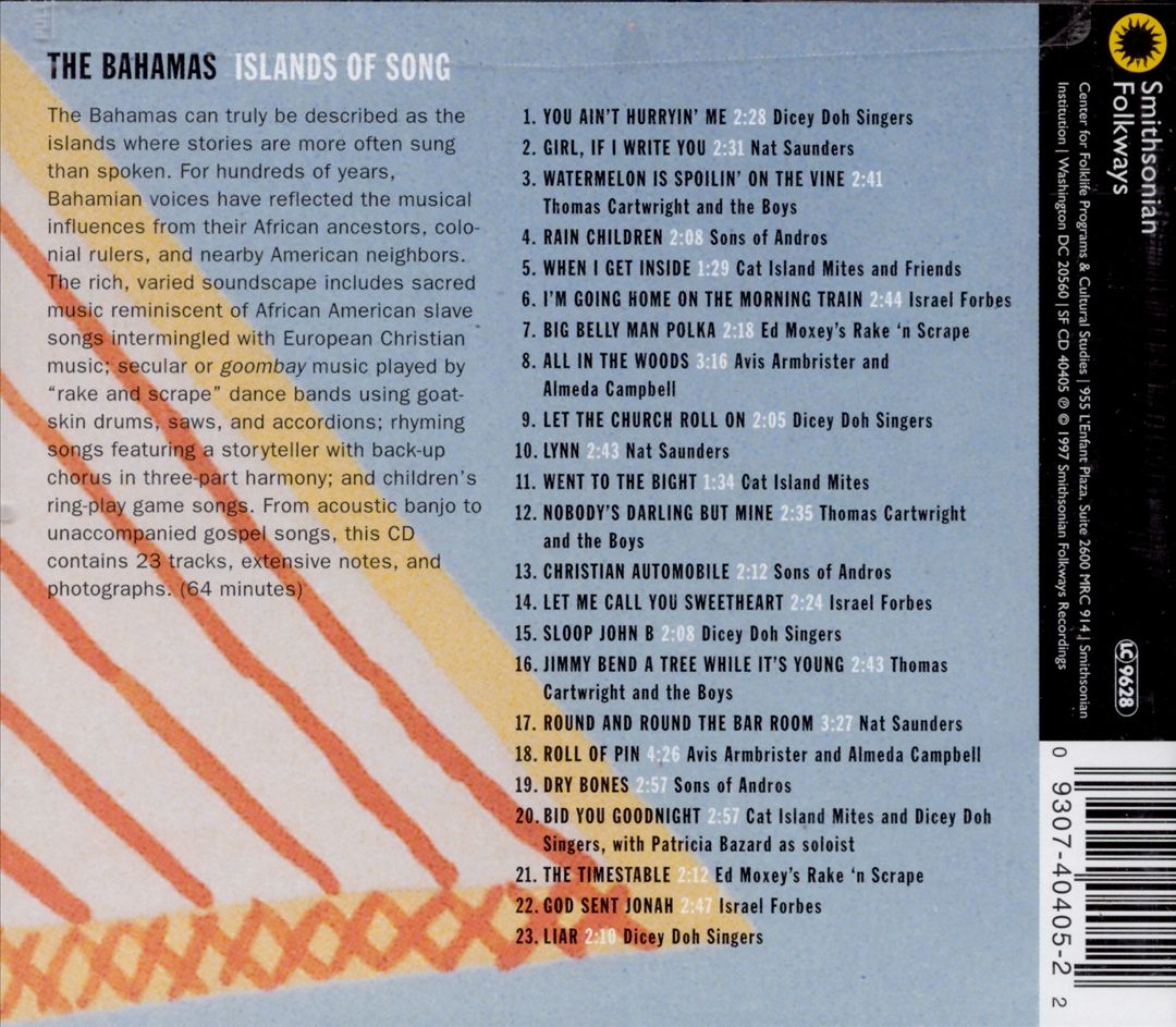Bahamas: Islands of Song cover art