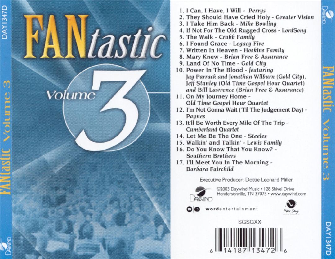 Fantastic, Vol. 3 cover art