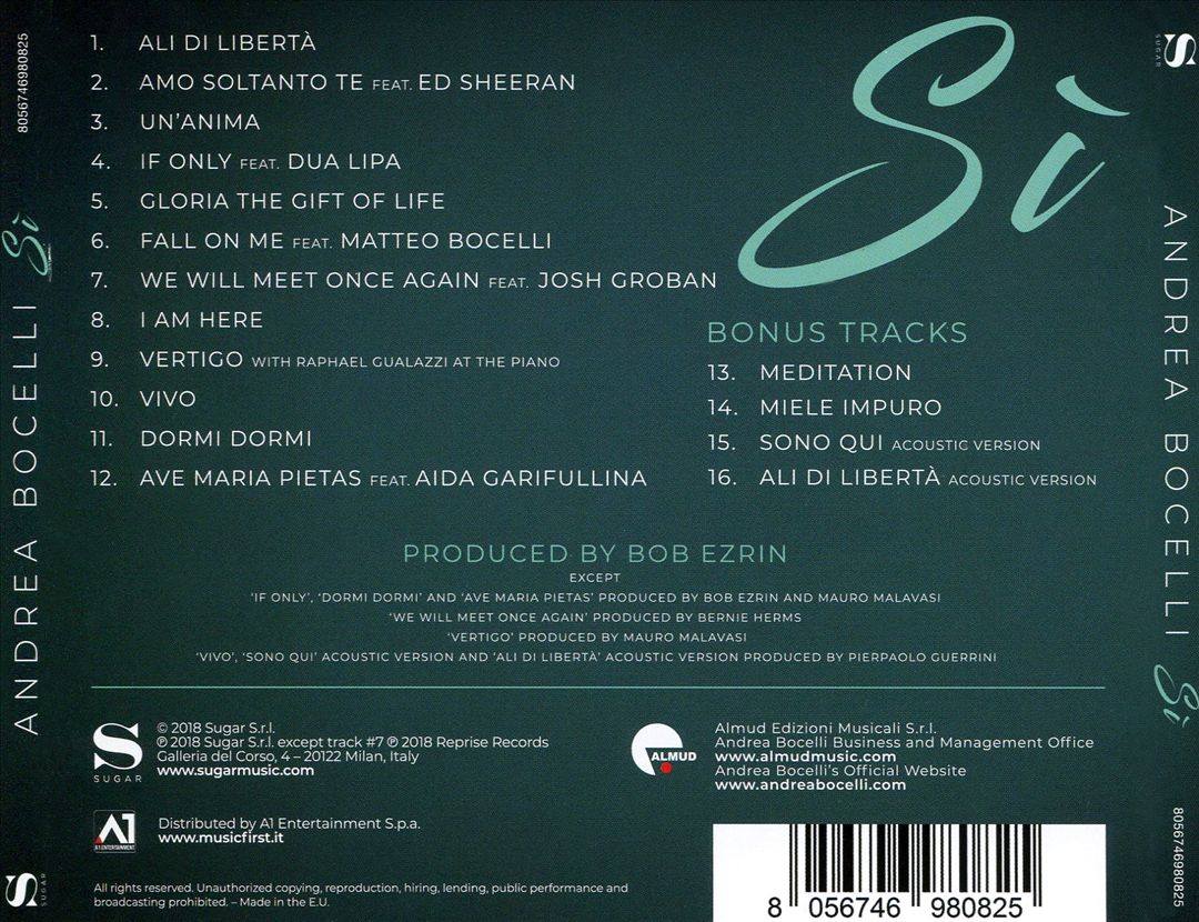 Sí [Deluxe Edition] cover art