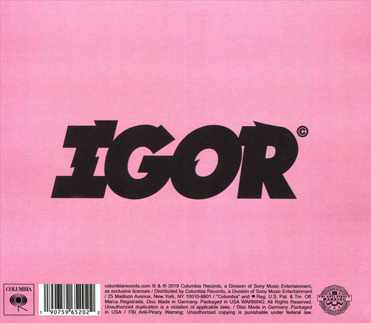 IGOR cover art