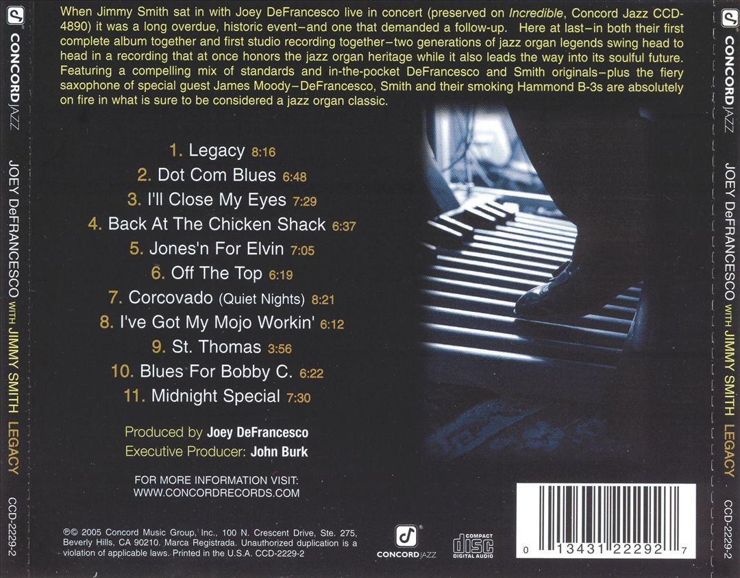 Legacy cover art