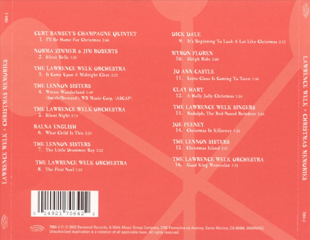 Christmas Memories cover art