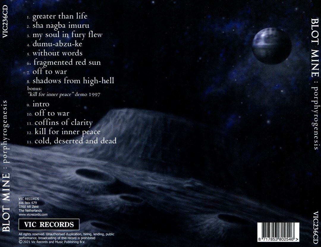 Porphyrogenesis cover art