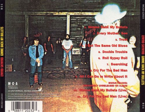 Gimme Back My Bullets cover art