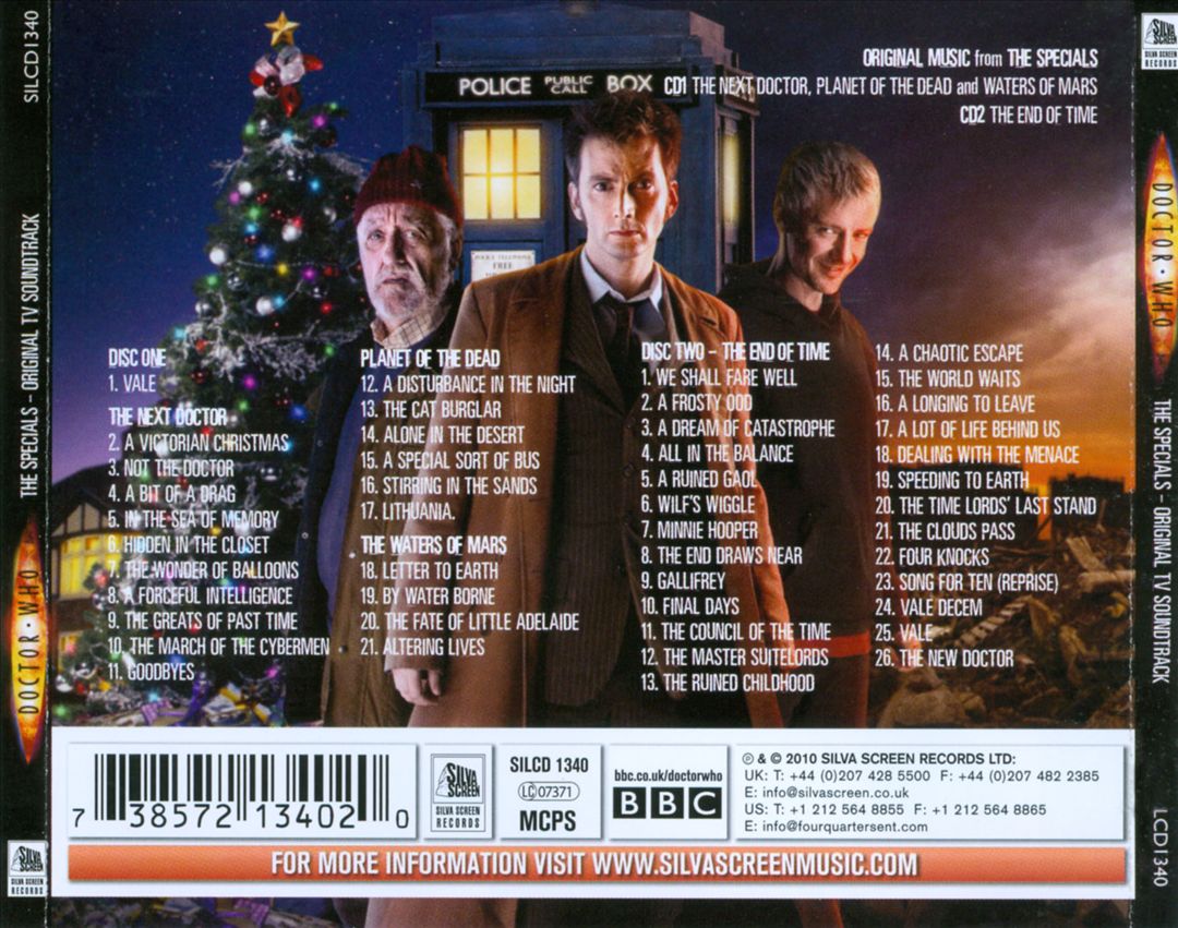 Doctor Who: Series 4 - The Specials cover art
