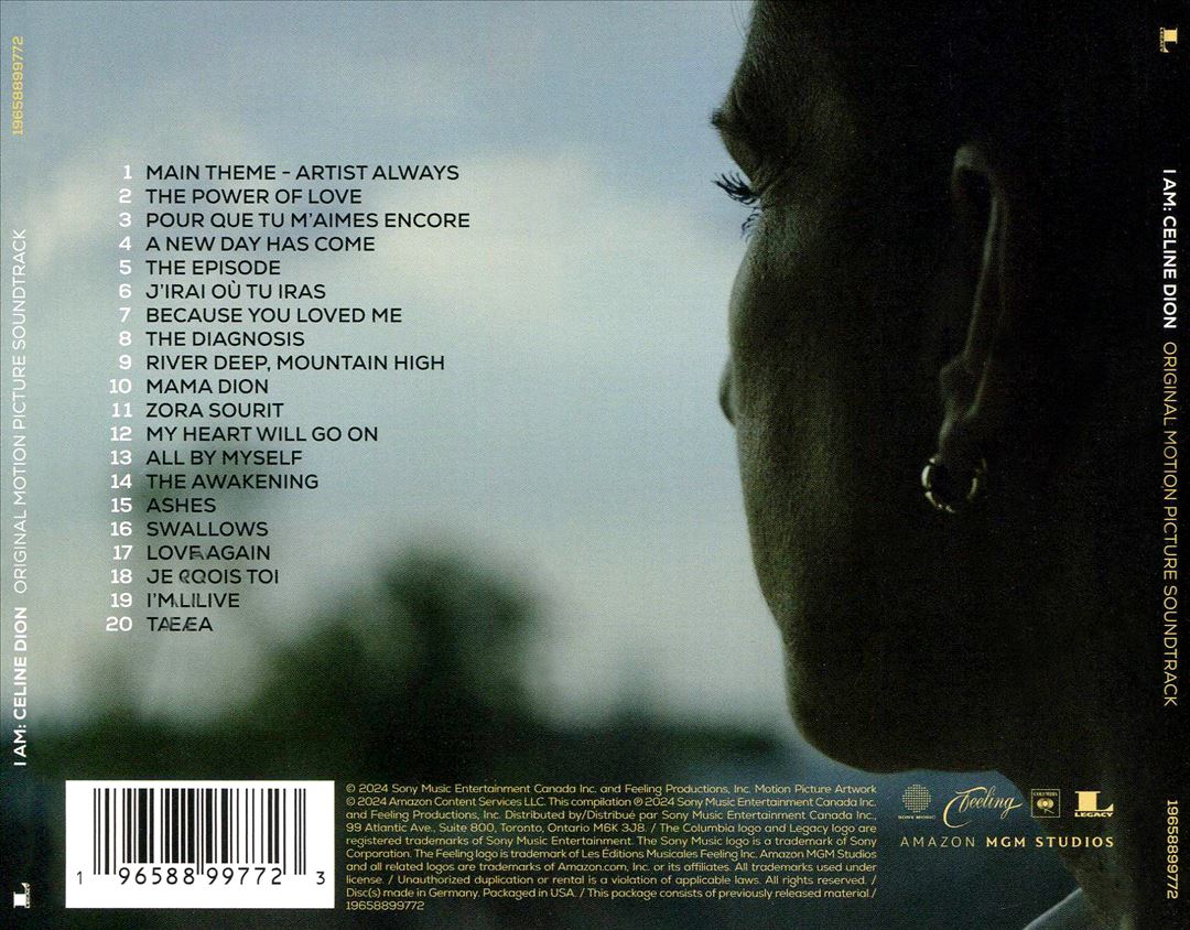 I AM: CELINE DION [Original Motion Picture Soundtrack] cover art