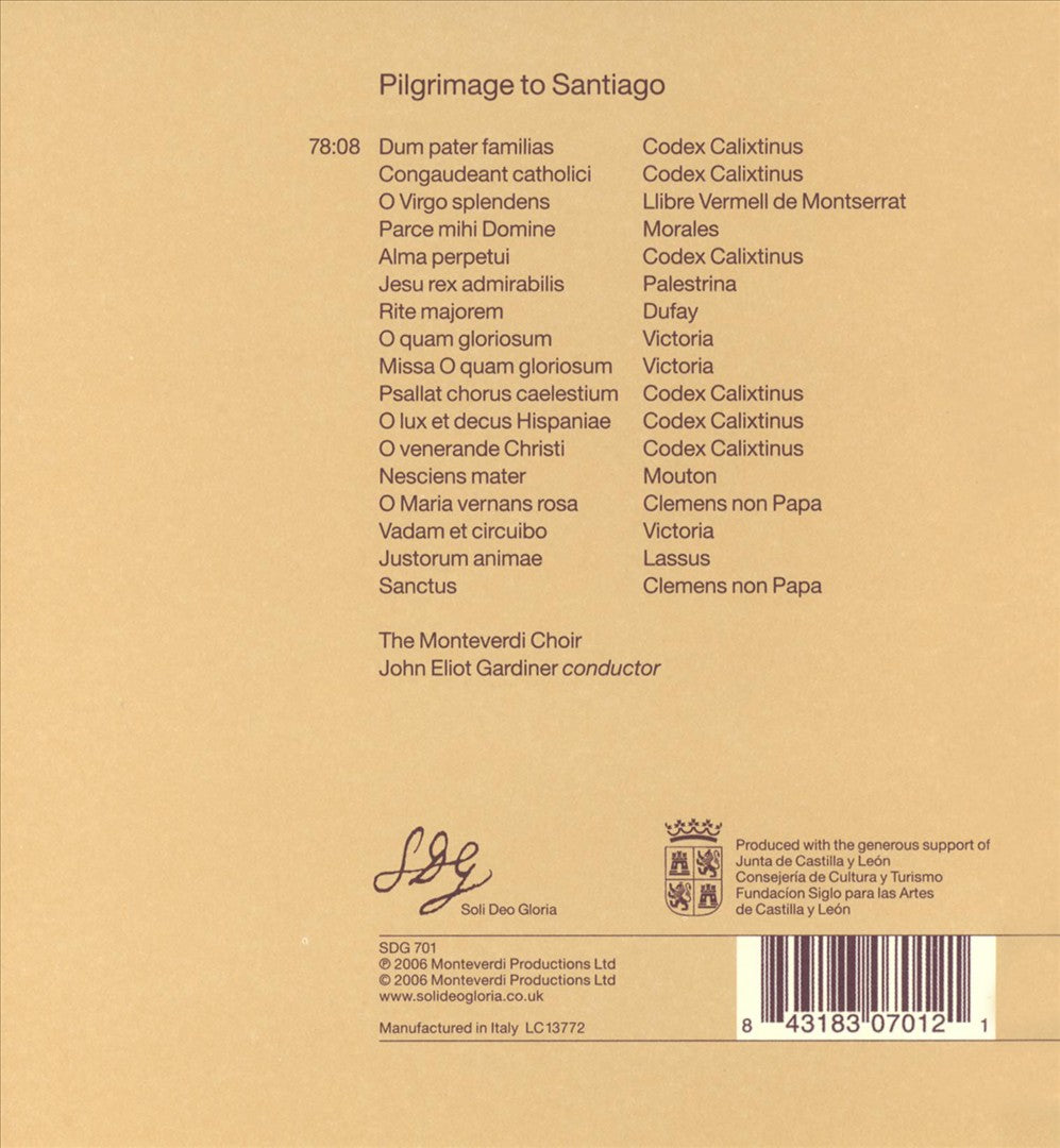 Pilgrimage to Santiago cover art