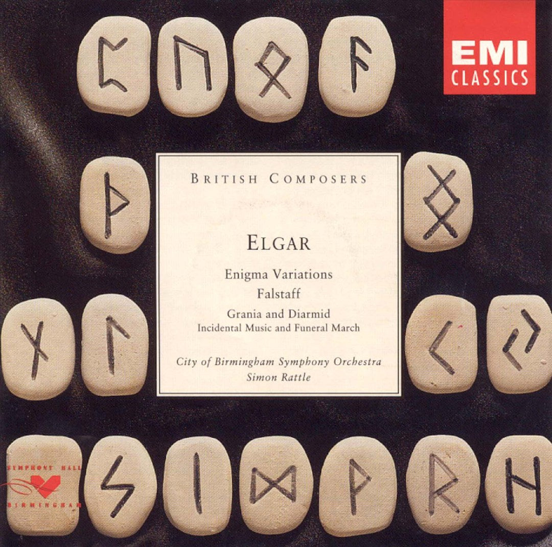 Elgar: Enigma Variations; Falstaff; Grania and Diarmid Incidental Music and Funeral March cover art