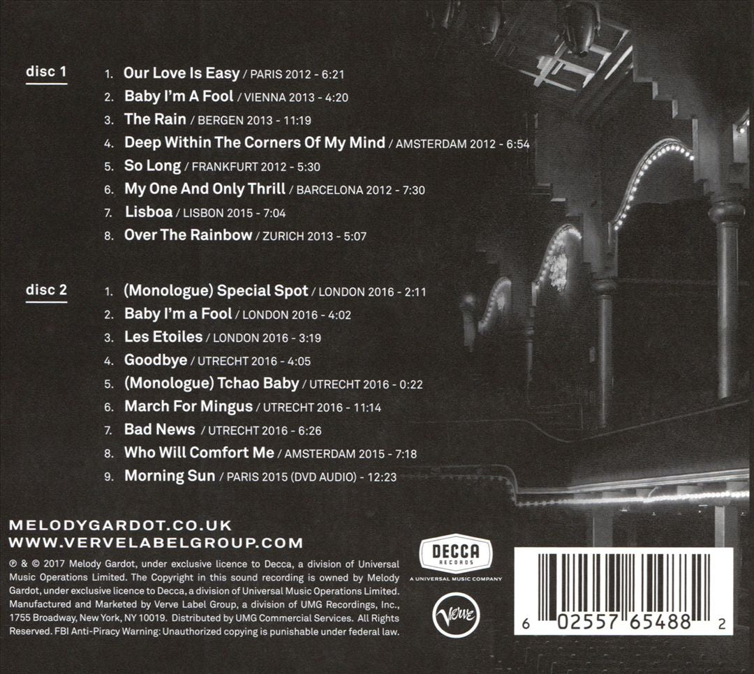 Live in Europe cover art