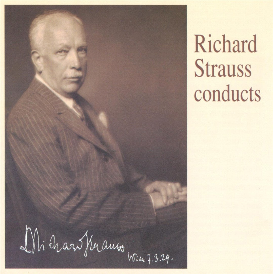 Richard Strauss Conducts cover art