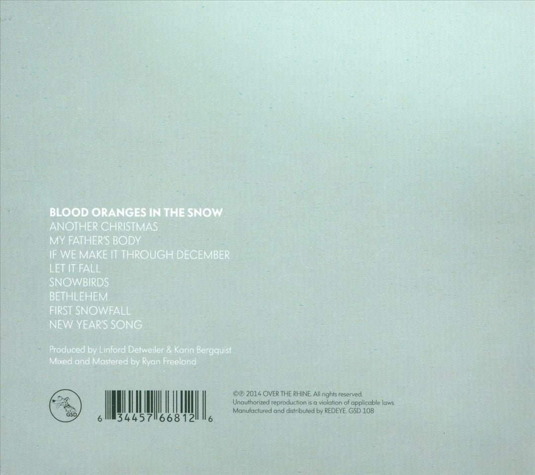 Blood Oranges in the Snow cover art