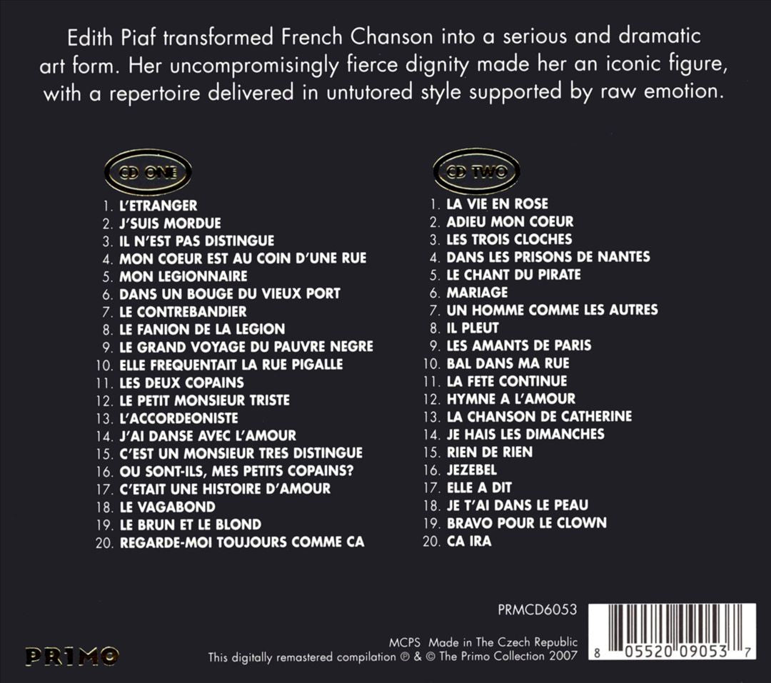 Passion of Edith Piaf cover art