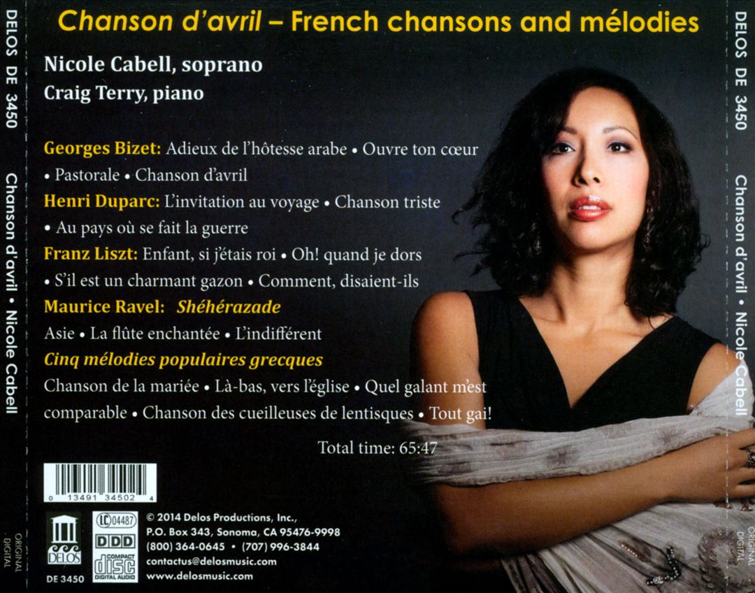 Chanson d'Avril cover art