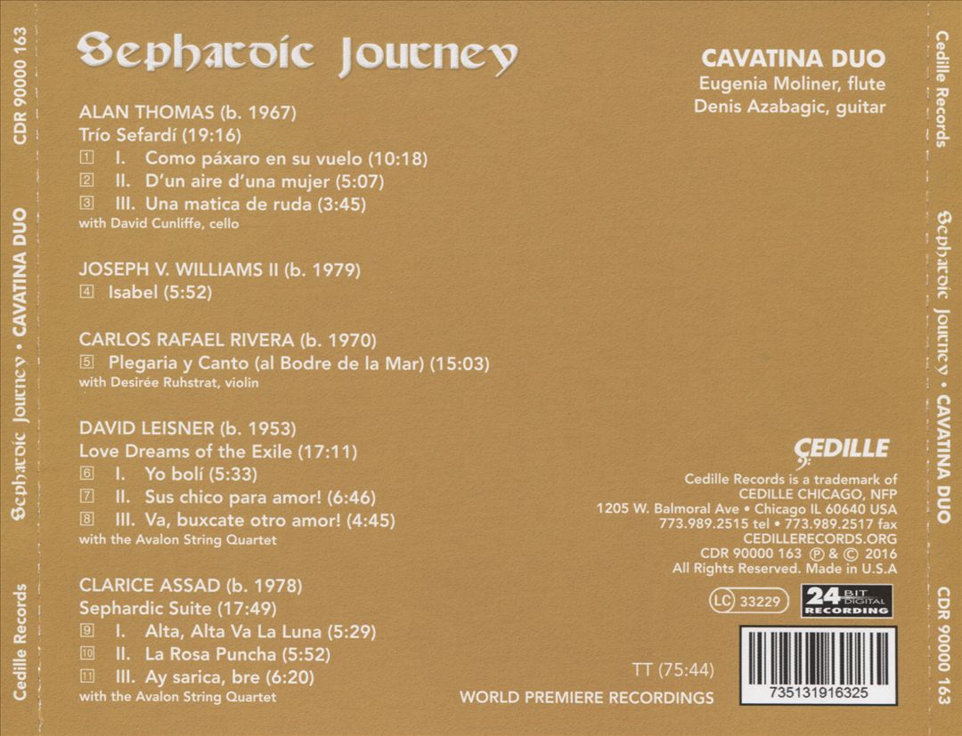 Sephardic Journey cover art