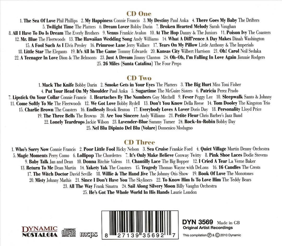 Hits of the Late 50s/Sea of Love cover art