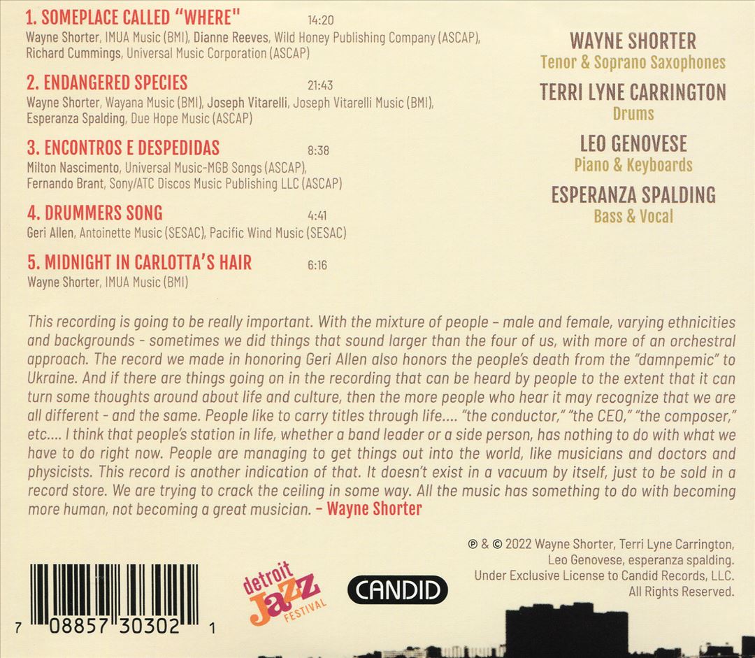 Live at the Detroit Jazz Festival cover art