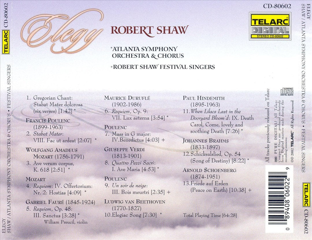 Elegy cover art