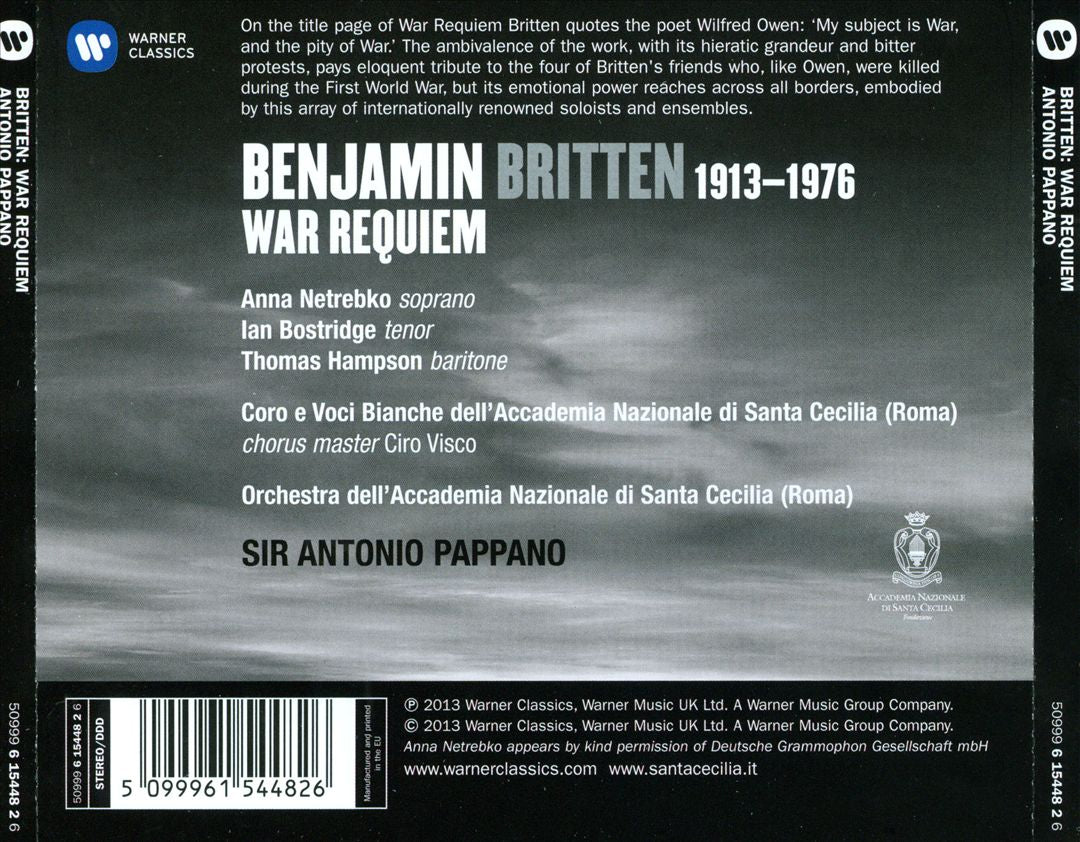 Britten: War Requiem cover art