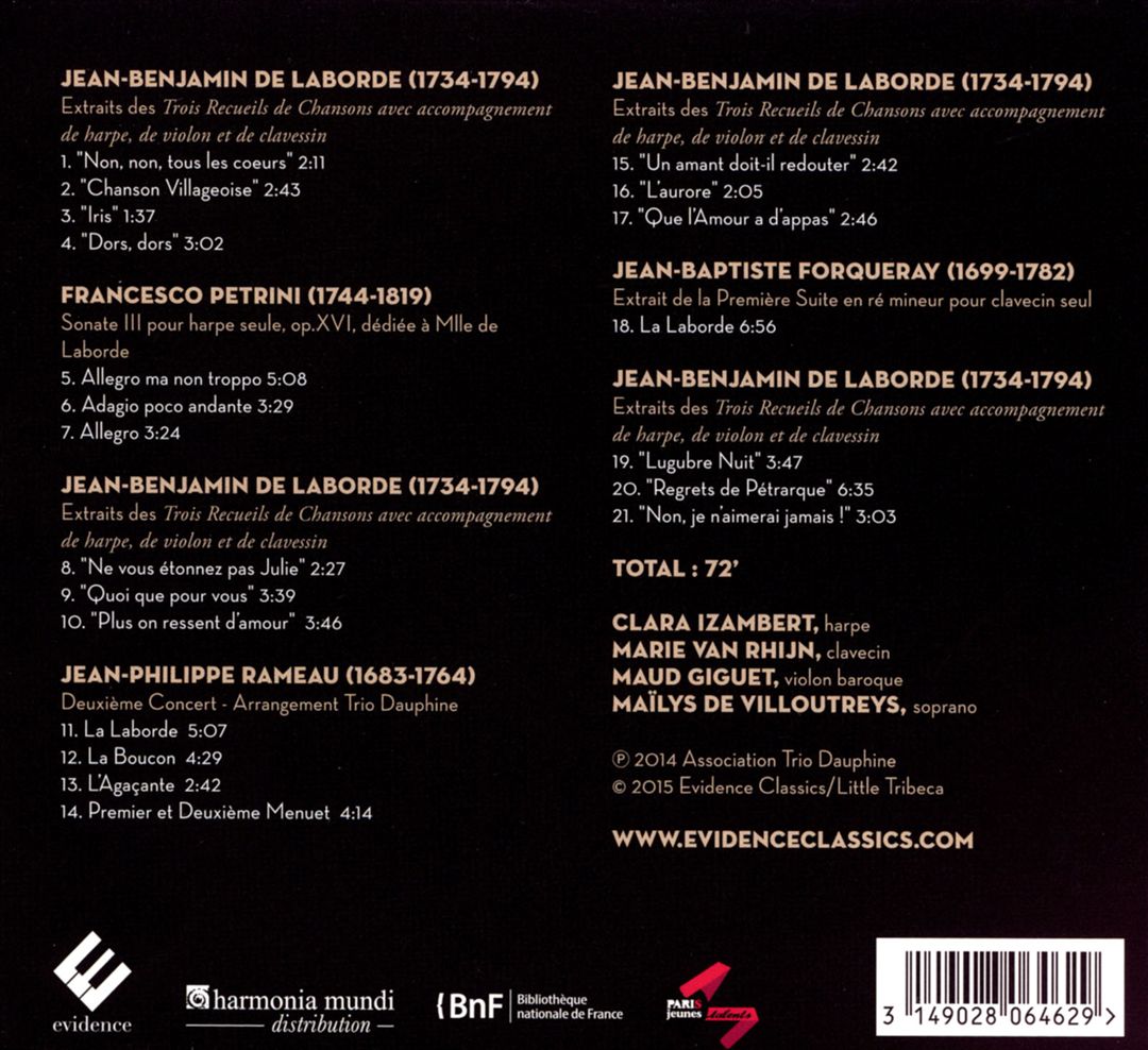 Laborde, Rameau cover art