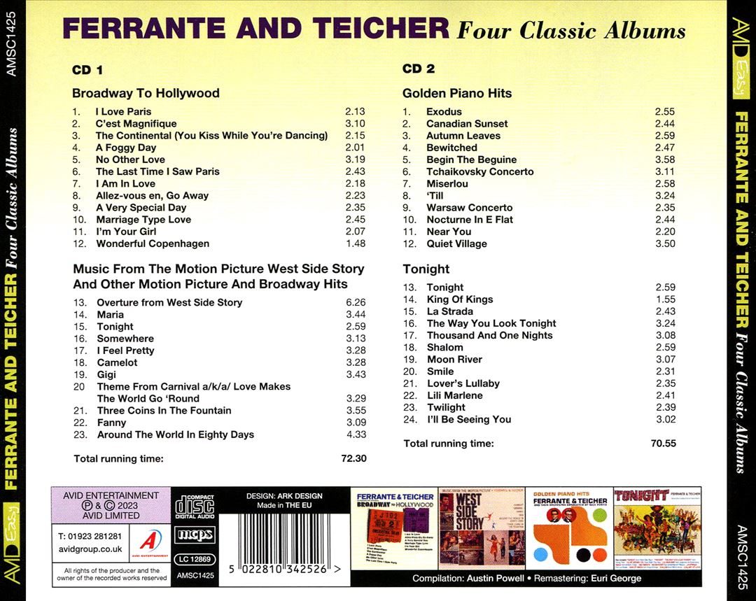 Four Classic Albums cover art