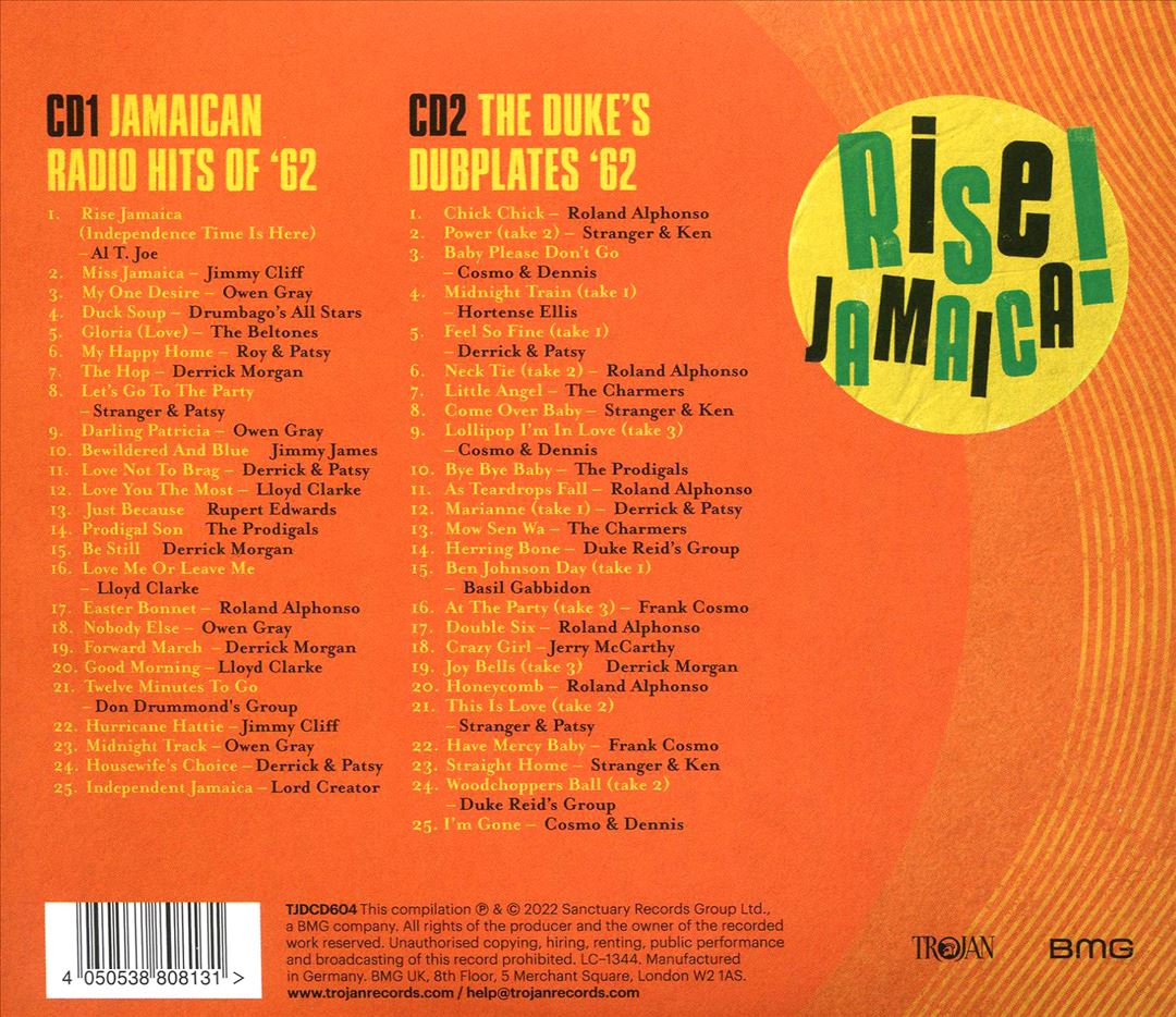 Rise Jamaica: Jamaican Independence Special cover art
