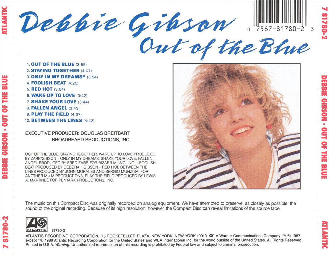 Out of the Blue cover art