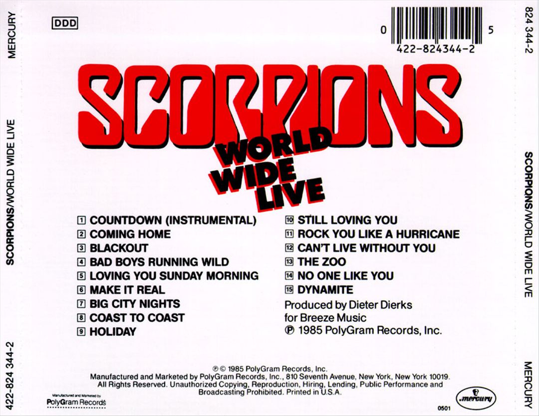 World Wide Live cover art