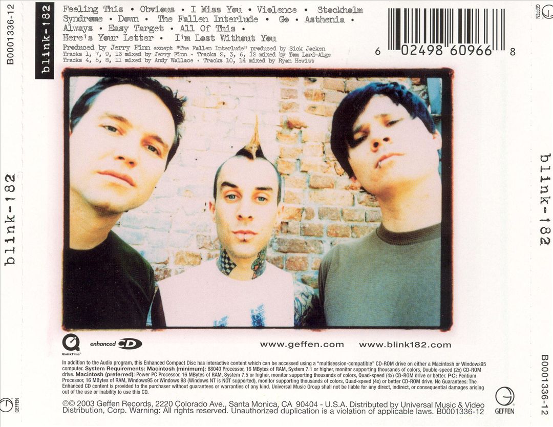 blink-182 cover art