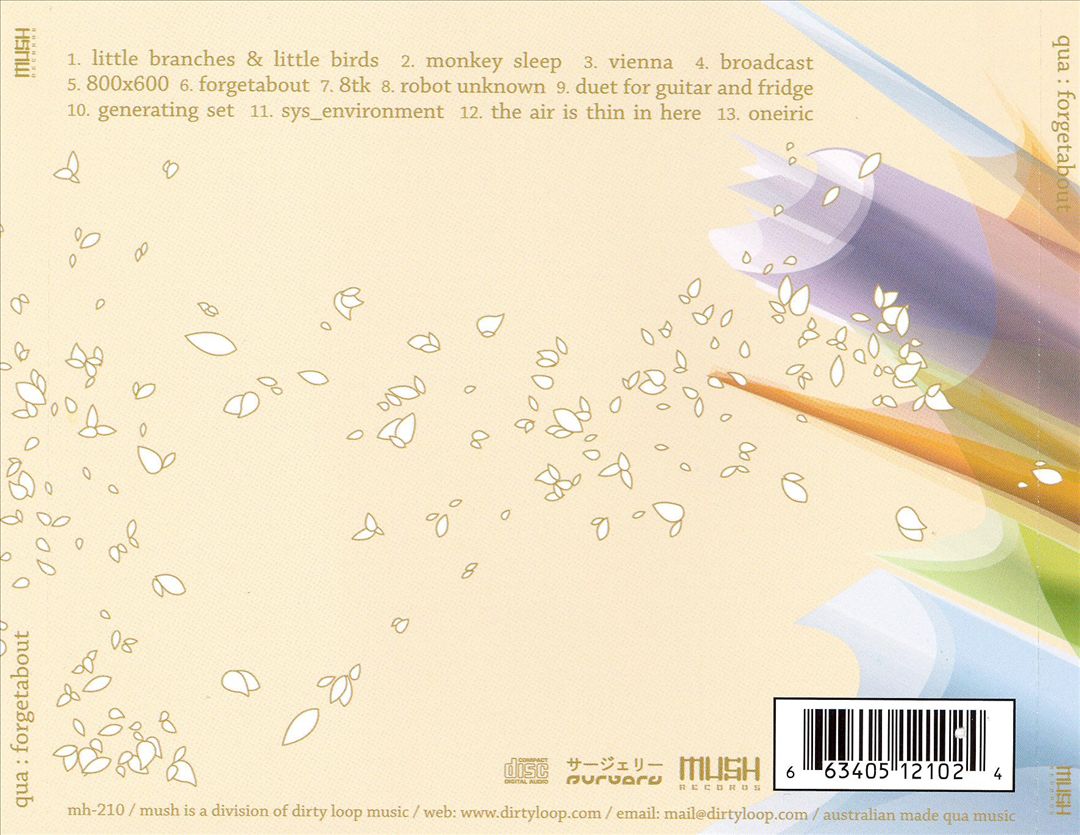 Forgetabout cover art