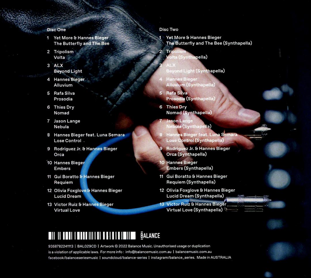 Balance Presents Hannes Bieger cover art
