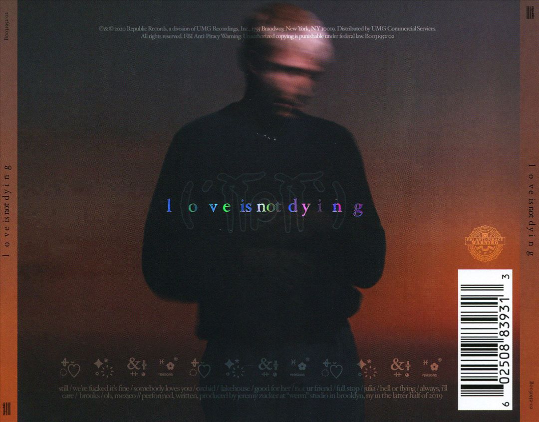 Love Is Not Dying cover art