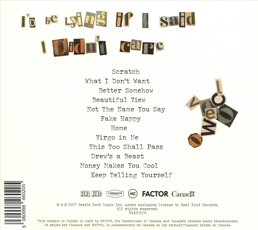 I'd Be Lying If I Said I Didn't Care cover art