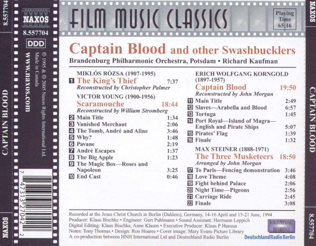 Captain Blood and Other Swashbucklers cover art